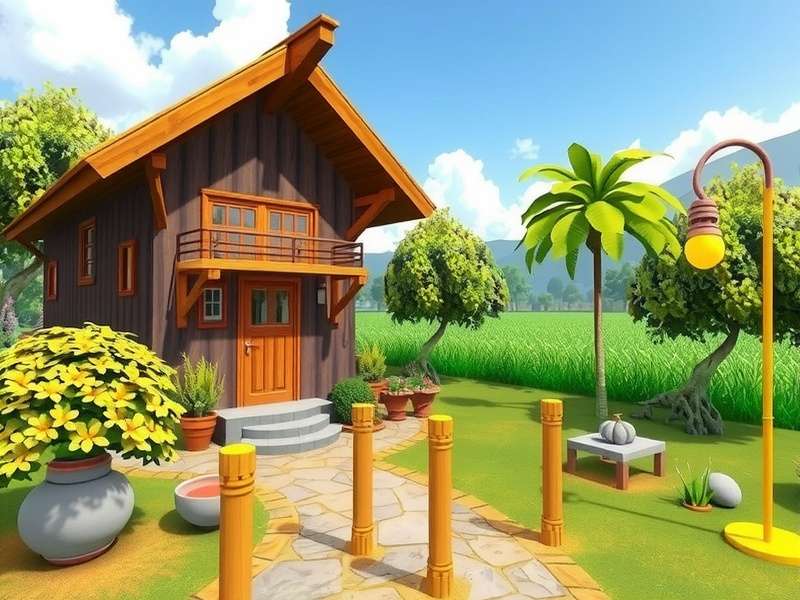 My Town Peaceful Cottage Indian Version Screenshot